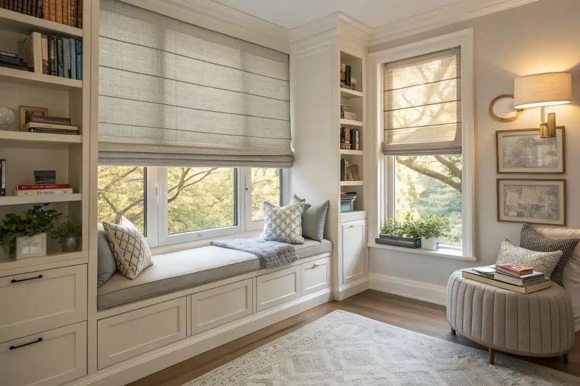 Cellular vs Roman Shades for Fort Worth Heat