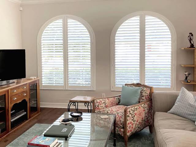Arched Window Shutters SW Fort Worth